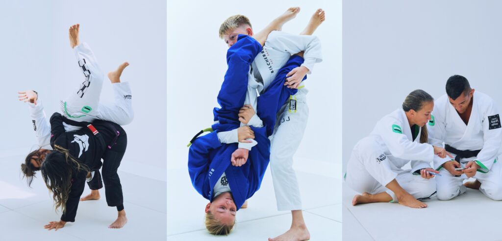 Women and coaches training together in the Middle East, illustrating increased visibility for women in the sport.