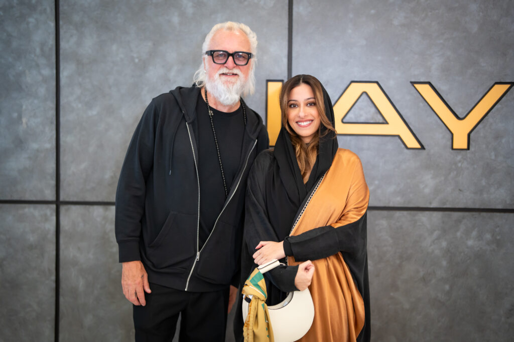 Jay3lle founder Johan Lindeberg and CEO Princess Noura bint Faisal Al Saud