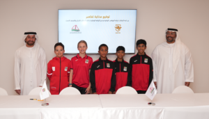 Young athletes join the UAE sailing