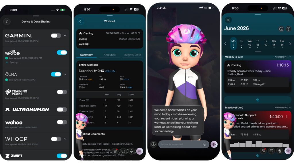 Analog AI Cycling app helps cyclists analyse training, recovery, and performance.