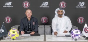 Al Jazira Club and New Balance announce three-year sportswear partnership.