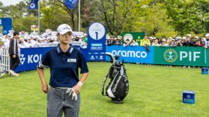 Sung Hyun Park at the Aramco Korea Championship