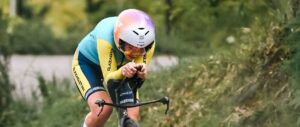 Rinata Sultanova wins Asian Games time trial gold in Japan