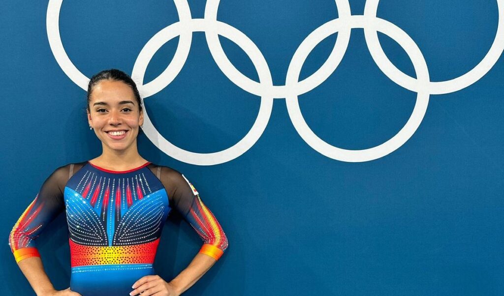 Spanish Olympic trampoline gymnast Noemi Romero