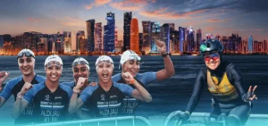 Qatar T100 Triathlon World Championship Final in Lusail