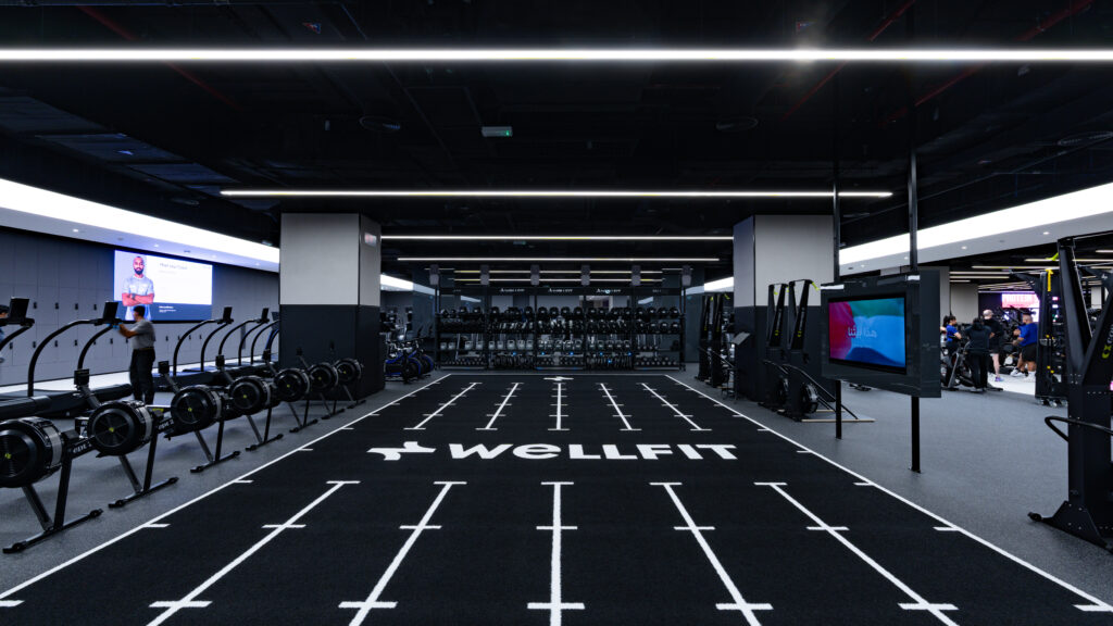 Wellfit Reem Mall flagship fitness centre in Abu Dhabi