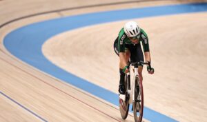 Lara Gillespie at the 2026 UCI Track World Championships